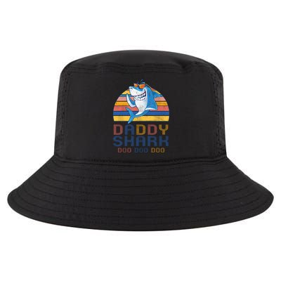 Retro Vintage Daddy Shark Doo Cool Comfort Performance Bucket Hat