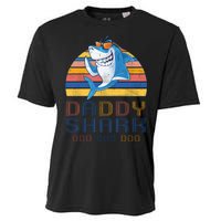 Retro Vintage Daddy Shark Doo Cooling Performance Crew T-Shirt