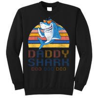 Retro Vintage Daddy Shark Doo Sweatshirt