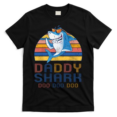 Retro Vintage Daddy Shark Doo T-Shirt