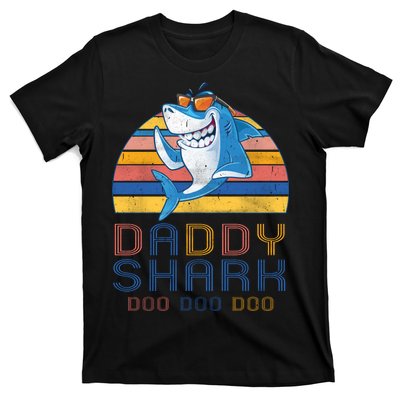 Retro Vintage Daddy Shark Doo T-Shirt