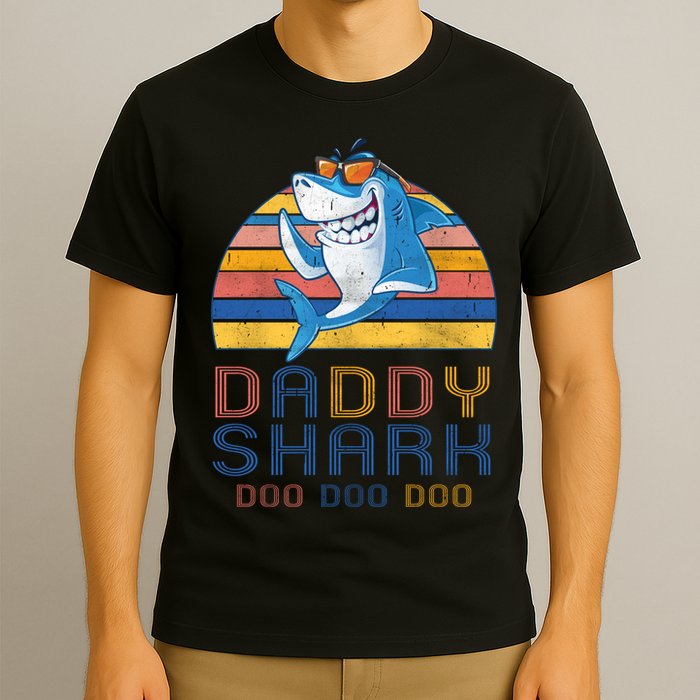 Retro Vintage Daddy Shark Doo T-Shirt
