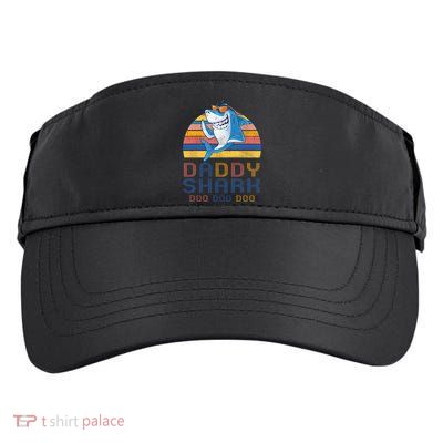 Retro Vintage Daddy Shark Doo Adult Drive Performance Visor