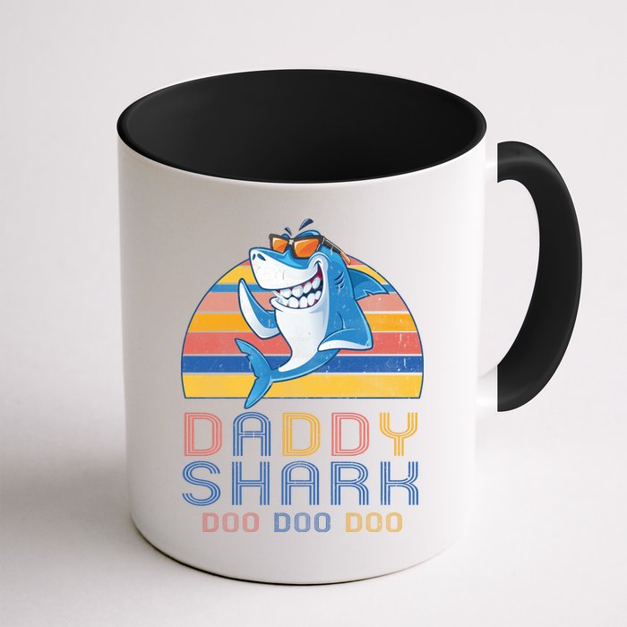 Retro Vintage Daddy Shark Doo Mug