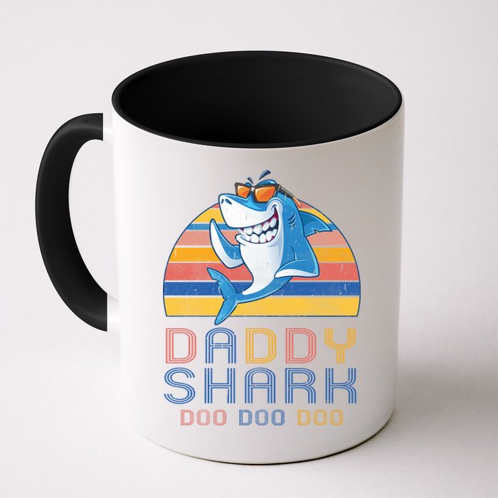 Retro Vintage Daddy Shark Doo Mug