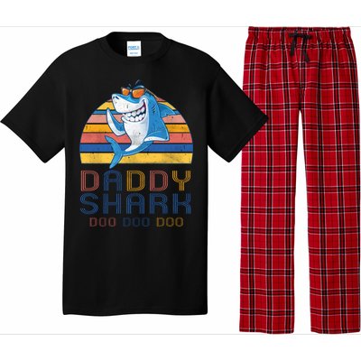 Retro Vintage Daddy Shark Doo Pajama Set