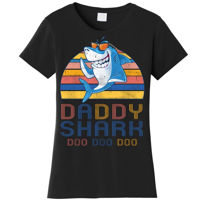 Retro Vintage Daddy Shark Doo Women's T-Shirt