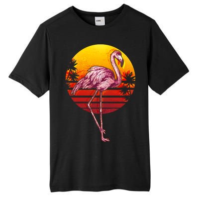 Retro Vintage Flamingo  Tall Fusion ChromaSoft Performance T-Shirt