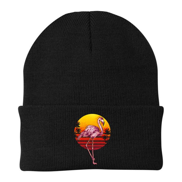 Retro Vintage Flamingo  Beanie