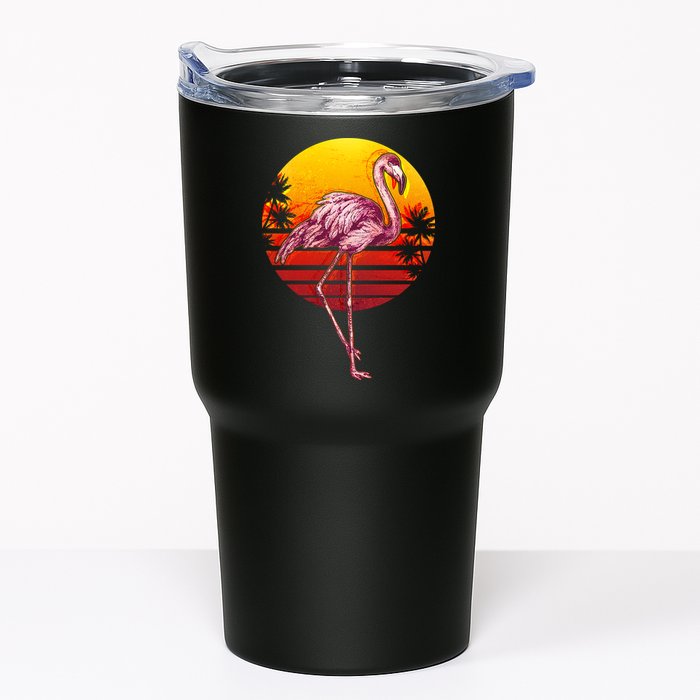 Retro Vintage Flamingo  Tumbler