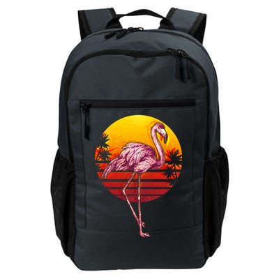 Retro Vintage Flamingo  Daily Commute Backpack