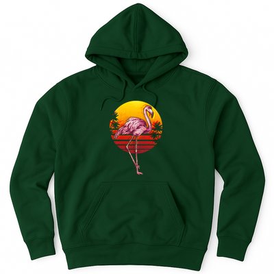 Retro Vintage Flamingo  Hoodie