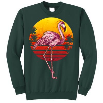 Retro Vintage Flamingo  Sweatshirt