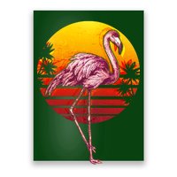 Retro Vintage Flamingo  Poster