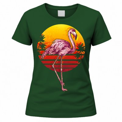 Retro Vintage Flamingo  Women's T-Shirt