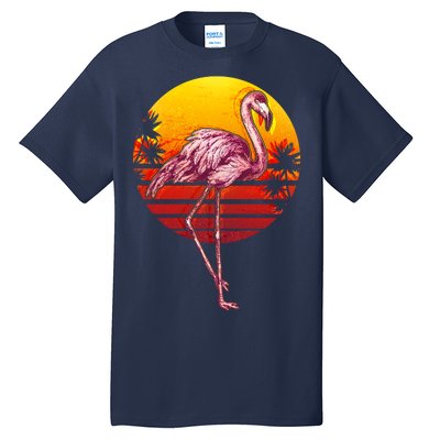 Retro Vintage Flamingo  Tall T-Shirt