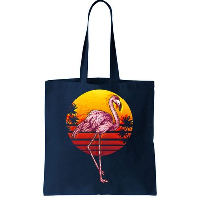 Retro Vintage Flamingo  Tote Bag