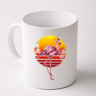 Retro Vintage Flamingo  Coffee Mug