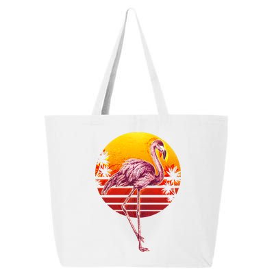 Retro Vintage Flamingo  25L Jumbo Tote