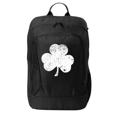 Retro Vintage Irish Distressed Shamrock St. Patrick's Day City Backpack