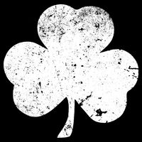 Retro Vintage Irish Distressed Shamrock St. Patrick's Day Ladies Essential Flowy Tank
