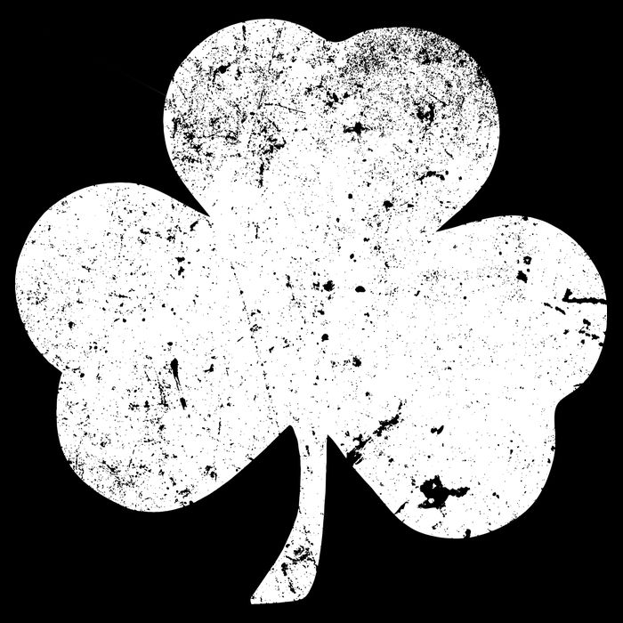 Retro Vintage Irish Distressed Shamrock St. Patrick's Day Ladies Essential Flowy Tank