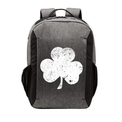 Retro Vintage Irish Distressed Shamrock St. Patrick's Day Vector Backpack