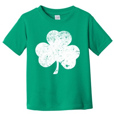 Retro Vintage Irish Distressed Shamrock St. Patrick's Day Toddler T-Shirt