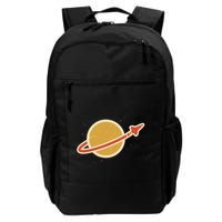 Retro Vintage Planet Space Shuttle Logo Backpack