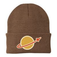 Retro Vintage Planet Space Shuttle Logo Knit Cap Winter Beanie