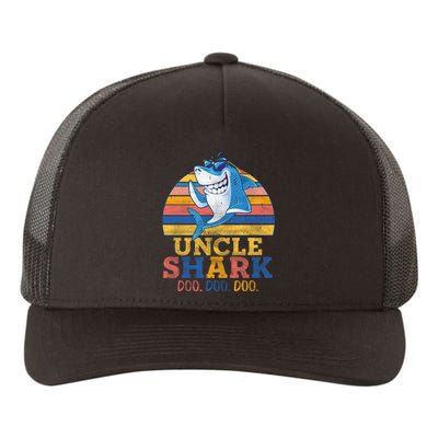 Retro Vintage Uncle Shark Doo Yupoong Adult 5-Panel Trucker Hat