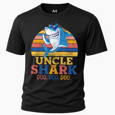 Retro Vintage Uncle Shark Doo Performance Shirt