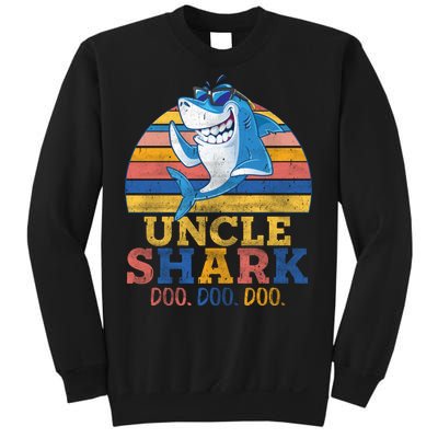 Retro Vintage Uncle Shark Doo Sweatshirt