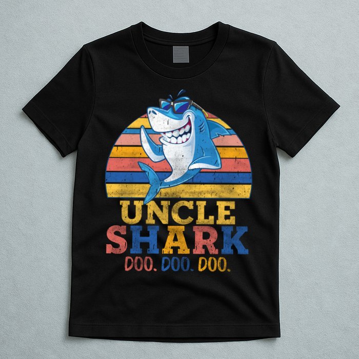 Retro Vintage Uncle Shark Doo T-Shirt