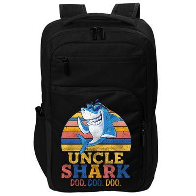 Retro Vintage Uncle Shark Doo Impact Tech Backpack