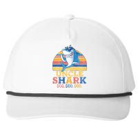 Retro Vintage Uncle Shark Doo Snapback Five-Panel Rope Hat