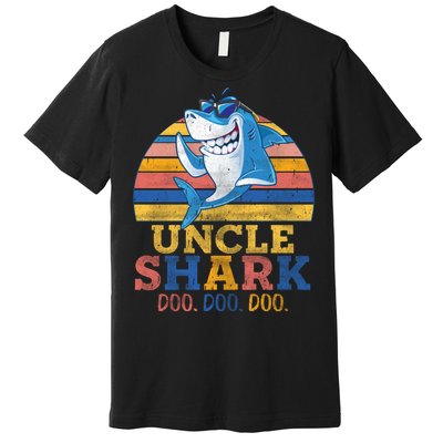 Retro Vintage Uncle Shark Doo Premium T-Shirt