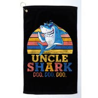 Retro Vintage Uncle Shark Doo Golf Towel