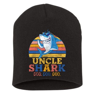 Retro Vintage Uncle Shark Doo Short Acrylic Beanie