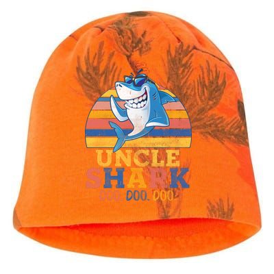 Retro Vintage Uncle Shark Doo Kati - Camo Knit Beanie