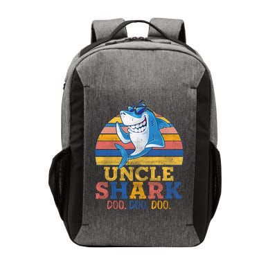 Retro Vintage Uncle Shark Doo Vector Backpack