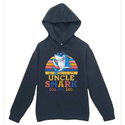 Retro Vintage Uncle Shark Doo Urban Pullover Hoodie