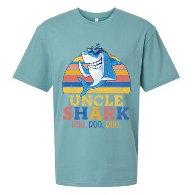 Retro Vintage Uncle Shark Doo Sueded Cloud Jersey T-Shirt
