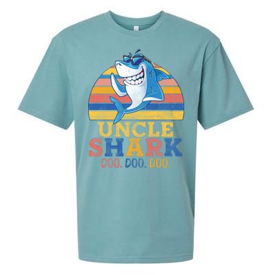 Retro Vintage Uncle Shark Doo Sueded Cloud Jersey T-Shirt