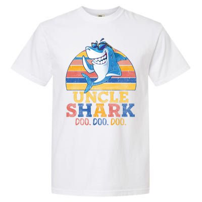 Retro Vintage Uncle Shark Doo Garment-Dyed Heavyweight T-Shirt