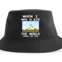 Retro When I Was A Kid The World Look Like This Sustainable Bucket Hat