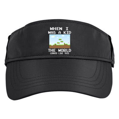 Retro When I Was A Kid The World Look Like This Adult Drive Performance Visor