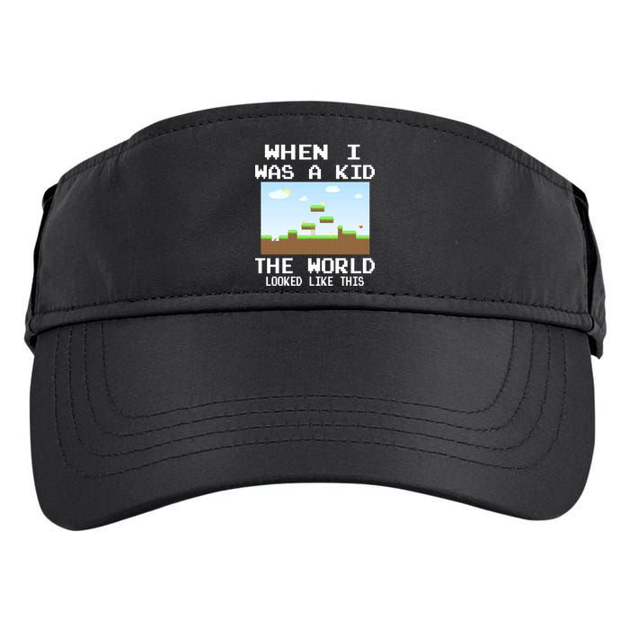 Retro When I Was A Kid The World Look Like This Adult Drive Performance Visor