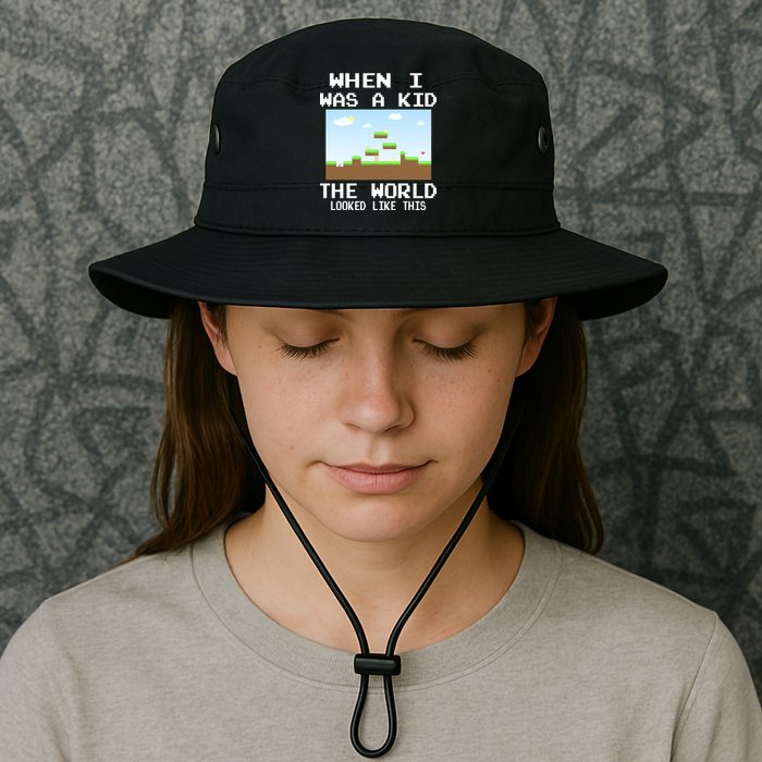 Retro When I Was A Kid The World Look Like This Bucket Hat