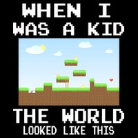 Retro When I Was A Kid The World Look Like This 16 in Basic Backpack